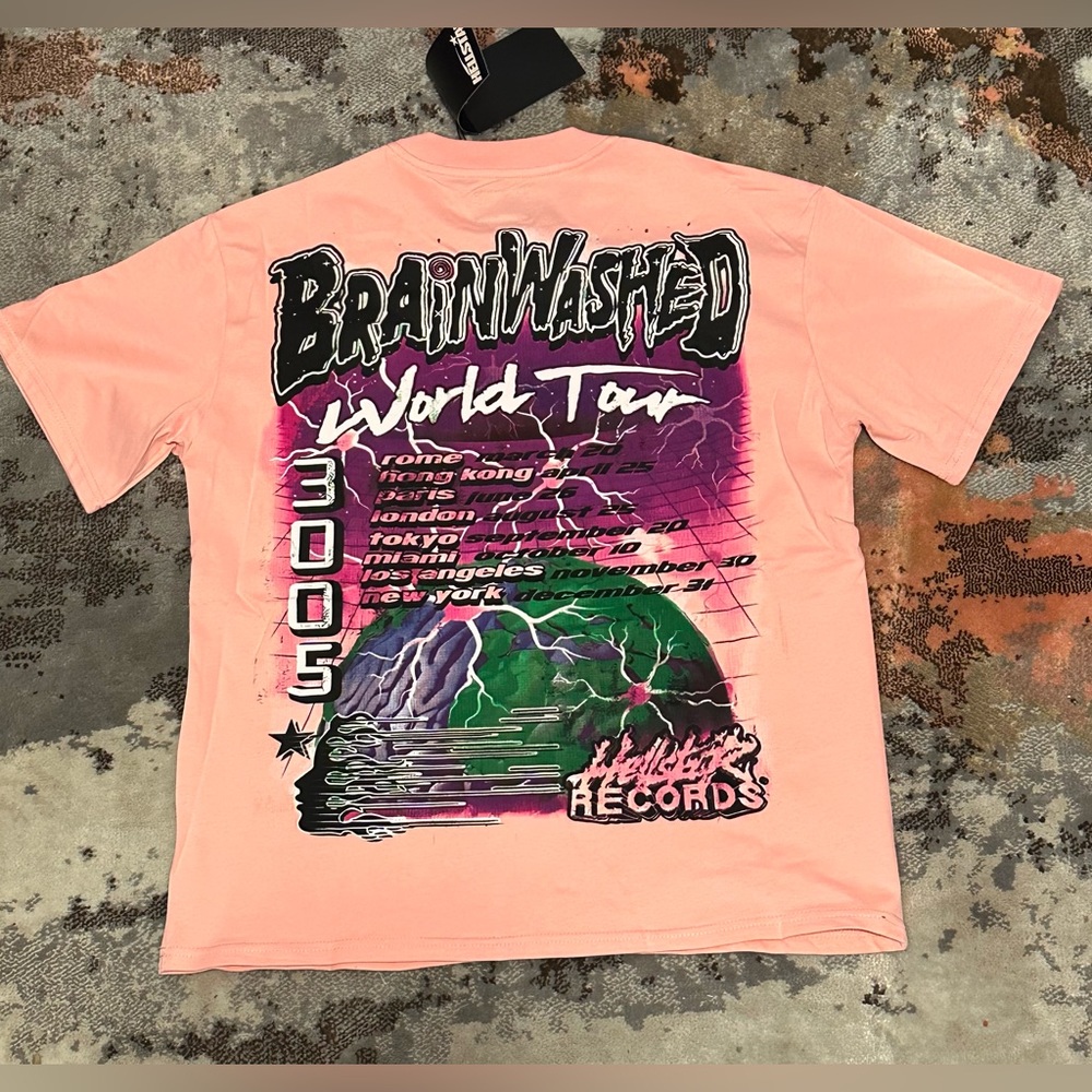 Hellstar Brainwashed World Tour & Neuron Tour T -Shirt - Picture 3 of 5